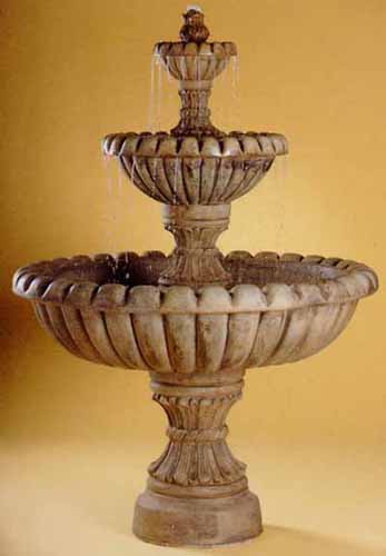  Garden Fountain, Cast Stone Garden Fountain Tiered Fountain